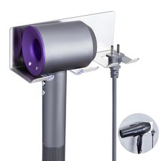 PRICES MAY VARY. 🌟【Premium Material】XILIMEN hair dryer holder wall mount is made of 100% SUS304 stainless steel, carefully selected from high-quality materials. It is rust-proof, corrosion-resistant, heat-resistant, and easy to clean. Even in humid environments, it will not rust, ensuring long-term durability. 🌟【Universal Compatibility】Designed to fit 99% of hair dryers on the market, our self adhesive blow dryer holder provides ample space for your hair dryer. The practical open design allows Hairdryer Holder, Blow Dryer Holder, Hair Tool Organizer, Hair Dryer Holder, Hair Tool, Bathroom Tray, Hair Dryers, Blow Dryer, Open Design