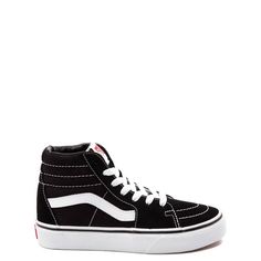 Youth Vans Sk8 Hi Skate Shoe Vans Skate Shoes, Vans Sk8 Hi, Shoe Size Chart Kids, Vans Store, Black Vans, Vans Style, Vans Slip On, Cool Vans, Vans High Top Sneaker