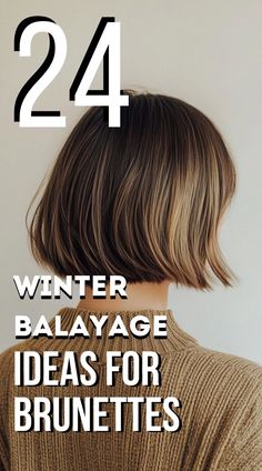 From deep espresso shades to honey highlights, this balayage technique gives you a soft, blended look that’s full of dimension and perfect for winter. A flawless way to refresh your style! #BrunetteBalayage #WinterHairColor #BalayageInspiration" Frosted Brown Balayage, Winter Hair Highlights Brunettes, Honey Blonde Balayage Asian Hair, Short Brunette Balayage Hair, Asian Brown Balayage, Winter Balayage Brunettes, Winter Blonde Balayage, Cool Toned Brunette, Blonde Balayage Ideas