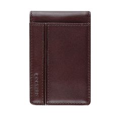 This bifold slim magnetic front pocket wallet by Dockers comes with a removable money clip for added versatility. This bifold slim magnetic front pocket wallet by Dockers comes with a removable money clip for added versatility. FEATURES Bifold front pocket wallet with piping detail RFID-blocking technology helps protect your informationFABRIC & CARE Genuine leather Wipe clean ImportedDETAILS 0.5"H x 3"W x 4"L Includes four credit card slots and one ID window Removable metal money clip with engra Classic Brown Card Holder With Cell Phone Pocket, Classic Leather Trifold Wallet With Cell Phone Pocket, Classic Trifold Wallet With Cell Phone Pocket, Business Trifold Wallet With Cell Phone Pocket, Classic Trifold Wallet With Magnetic Closure, Formal Bifold Wallet With Cell Phone Pocket, Business Bifold Card Holder With Cell Phone Pocket, Classic Bifold Wallet With Magnetic Closure, Business Wallet With Magnetic Closure