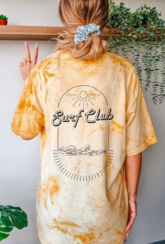 Surf Club, Summer Graphic Tee, Beach T Shirt, Surf Shirt, Vintage Surf, Beach T Shirts, Shirt Maker, Boho Vintage, Vintage Boho