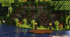 Minecraft Cave House Exterior, Banners Gif, Mc House, Cave Houses, Anime Minecraft, Hole In The Ground, Mc Builds