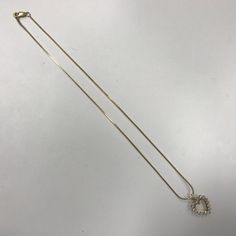 "Vintage 14K Yellow Gold 1CT (16) Diamond Heart Pendant 18\" Chain Necklace PLEASE READ ENTIRE DESCRIPTION BEFORE PURCHASING Please see pictures for more details! Item is great condition for it's age. Minor signs of wear Specifics: * 14K Yellow Gold Heart Pendant with 16 small diamonds (.06CT each, total approx. 1CT) and 14K Yellow Gold Chain 18\" long (both tested, pendant stamped) * Pendant measures approx. 19mm(not including a bail) x 16mm If you have any questions regarding this item or pric Gold Heart Pendant, Heart Pendant Gold, Heart Pendant Diamond, Filigree Ring, Yellow Gold Chain, Silver Chain Necklace, Wristwatch Men, Saint Louis, Gold Heart