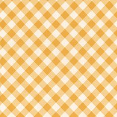 an orange and white gingham checkered background