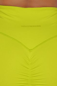 Available In Black And Lime. High Waisted Yoga Pant Elastic Waistband Ruched Detail Super Soft Medium Impact Stretch Pair With "Body Sculpt Super Soft Sports Bra" 77% Polyester 23% Spandex Imported | Claudia Super Soft Active Yoga Pant in Lime size Large by Fashion Nova Athleisure Ruched Workout Bottoms, Stretch Ruched Workout Bottoms, Stretch Workout Bottoms With Ruched Detail, Stretch Athleisure Activewear With Ruched Sides, Athleisure Activewear With Ruched Sides And Stretch, Solid Ruched Activewear For Yoga, Stretch Ruched Activewear For Gym, Sporty Stretch Ruched Activewear, Yoga Pant