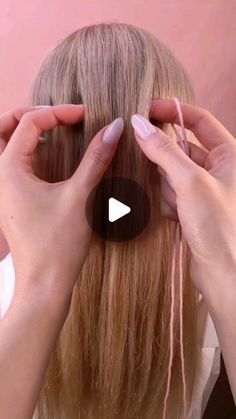 Easy Messy Hairstyles, Messy Ponytail Hairstyles, Shortish Hair, Easy Hairstyles For Thick Hair