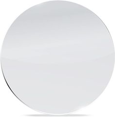 a white round object with no background