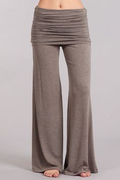 Step out in style with these sassy yet cozy lounge pants, perfect for your next adventure. Featuring a ruched fold-over waist and a 32" inseam, these pants are made with a mix of Poly, Acrylic, Rayon, and Spandex for ultimate comfort and stretch. Proudly made in the USA! Great Resort Wear! Stay Sexy! Fold Over Pants, Comfy Travel, Cozy Lounge, Fashion Wishlist, Swaggy Outfits, Lookbook Outfits, Lounge Pants, Fold Over, Resort Wear