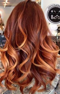 Red Hair With Blonde Highlights, Red Hair With Highlights, Hair Color Caramel, Hair Quiz, Red To Blonde, Caramel Hair