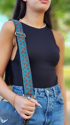 Introducing our 2023 collection edition of versatile and stylish bag straps, designed to elevate your favorite accessories to new heights. Whether you want to refresh your crossbody bag, handbag, or purse, we have the perfect strap for you. Elevate your style and make a bold statement with our meticulously crafted straps, made from premium materials with meticulous attention to detail. https://www.etsy.com/il-en/shop/OrbitStraps?ref=seller-platform-mcnav&section_id=26429073 For those who appreciate the convenience of a crossbody bag, our must-have crossbody bag strap offers both comfort and adjustability. It allows you to wear your bag hands-free while adding a touch of modern sophistication to your ensemble. If you're seeking to transform your handbag or purse, our handbag purse strap is Casual Crossbody Shoulder Strap With Detachable Feature, Adjustable Green Bag Strap For Everyday, Casual Travel Bag Strap With Adjustable Feature, Green Adjustable Everyday Bag Strap, Green Adjustable Strap For Bags, Casual Adjustable Bag Strap For Travel, Everyday Green Adjustable Bag Strap, Casual Adjustable Strap Bag For Travel, Adjustable Shoulder Bag With Logo Strap For Travel