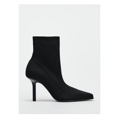 Stretch fabric ankle boots. Fitted upper. High heels. Heel height: 3.5 inches (9 cm)Heel height: 3.5 inches (9 cm) Zara Ankle-high Leather Heels, Zara Ankle-high Heels Medium Width, Zara Heeled Boots With Reinforced Heel, Medium Width, Zara Leather Ankle-high Heeled Boots, Zara Ankle-high Heeled Boots With Padded Ankle, Hak Tinggi, Blazers Shoes, Joggers Shoes, Trench Coat Dress