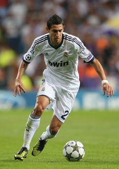 a soccer player in action on the field