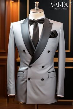 >>ORIGINAL ARTWORK AND CONTENT, PLEASE DO NOT COPY<< Men Suits, Suits For Man, Men's Grey Double Breasted Tuxedo Suit for Timeless Elegance | Formal Evening Wear | Wedding Attire, Formal piece Wedding Suit, Double Breasted, Formal Fashion Slim Fit Suit. Elevate your formal style with our impeccably tailored Grey Double Breasted Tuxedo Suit for men. This sophisticated ensemble is a testament to timeless elegance, perfect for weddings, black-tie events, or any special occasion where you want to make a lasting impression. Crafted with precision and attention to detail, our double-breasted tuxedo features a rich grey hue that exudes sophistication. The tailored fit enhances your silhouette, ensuring a sharp and confident look that stands out from the crowd. 🌟 Key Features: Timeless double-bre Trendy Tuxedo For Men, Fitted Double Breasted Tuxedo Suit For Wedding, Elegant Wedding Tuxedo With Custom Fit, Satin Tuxedo Suits For Wedding, Classic Fitted Double Breasted Suit For Wedding, Classic Fitted Double Breasted Wedding Suit, Double Breasted Tuxedo Suit For Wedding, Elegant Custom Fit Tuxedo For Ceremony, Bespoke Double Breasted Suit For Wedding