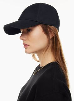 DAD BASEBALL CAP | Aritzia Cotton Baseball Cap One Size Fits Most, Cotton Visor Baseball Cap For Everyday, Trendy Everyday Visor Baseball Cap, Hip Hop Dad Hat With Adjustable Curved Brim, Cotton Snapback Baseball Cap For Baseball Season, Hip Hop Cotton Snapback Baseball Cap, Hip Hop Style Cotton Snapback Baseball Cap, Curved Visor Fitted Hat For Baseball Season, Trendy Cotton Snapback Baseball Cap