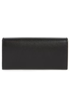 Signature Gancio hardware instantly elevates a streamlined Italian wallet shaped from pebbled calfskin leather and equipped with a well-organized interior and a windowed card holder. Style Name:Salvatore Ferragamo Icona Calfskin Leather Wallet. Style Number: 5430917. Designer Handbag Brands, Ferragamo Wallet, Clip Cards, Card Holder Wallet, Branded Handbags, Card Holder Leather, Salvatore Ferragamo, Wallets For Women, Continental Wallet