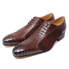 European+sizes+38-47+will+be+available. Colors:+brown. Material:+handmade+genuine+suede++Leather.+ Sole+with+rubber. Brand+new+product. We+can+ship+to+worldwide. Quality+guaranteed. Free+Shipping. Exotic Shoes, Oxford Dress Shoes, Formal Shoes For Men, Pointed Toe Shoes, Mens Oxfords, Formal Shoes, Luxury Shoes, Types Of Shoes, Leather And Lace