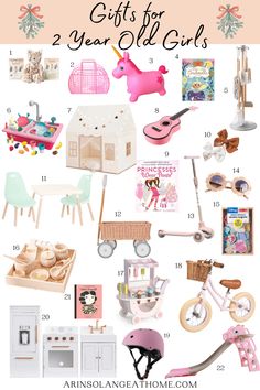 Toddler Girl Toys, Girls Gift Guide, Toddler Birthday Gifts, 2nd Birthday Gifts, Toddler Girl Gifts, Presents For Girls, Nursery Inspo