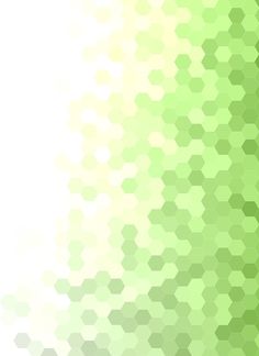 an abstract green and white background with hexagonal shapes