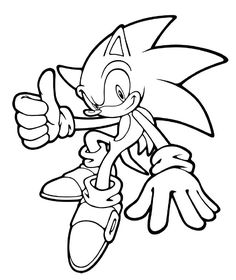 sonic the hedge coloring pages for kids to print out and color with their favorite characters