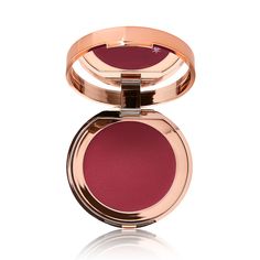 Colour Of Passion – Pillow Talk Lip & Cheek Glow | Charlotte Tilbury Charlotte Tilbury Pillow Talk, Charlotte Tilbury Makeup, Red Carpet Beauty, Makeup Icons, Magical Makeup, Natural Blush, Beauty Light, Luxury Makeup, Cream Blush