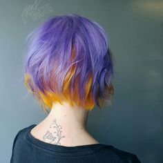 Hair Locks, Hair Color And Cut, Girl Short Hair, Hair Inspiration Color, Rainbow Hair, Hair Envy, Website Link, Short Hairstyles, Hair Day