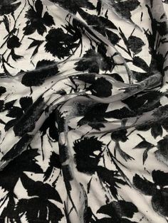 Burnout Velvel | $59/yd Velvet Burnout, Black Velvet Flower, Vampire Mansion, Moody Floral Fabric, Black Floral Velvet Upholstery Fabric, Black Semi-stitched Floral Embroidered Fabric, Floral Wallpaper Phone, Black And White Fabric, Black Design