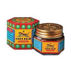 Tiger Balm Red Ointment - Distacart Tiger Balm, Muscle Pain Relief, Insect Bites, Great Wall, Muscle Pain, Herbal Remedies, Medical Supplies, Body Skin Care, Pain Relief