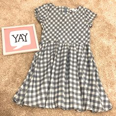 Girls Copper Key Gingham Dress Size 5. New With Tags In Excellent Condition. Cute Gingham Dress With Short Sleeves, Cute Short Sleeve Plaid Dress For Picnic, Cute Plaid Short Sleeve Dress For Picnic, Cute Short Sleeve Gingham Dress, Cute Short Sleeve Cotton Plaid Dress, Cute Short Sleeve Plaid Cotton Dress, Cute Plaid Short Sleeve Dress, Playful Gingham Dress With Short Sleeves, Playful Short Sleeve Gingham Dress