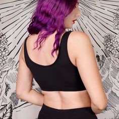 Treat yourself to some spooky comfort! New and improved bra tops have a double layer in the front for extra security and coverage! Our super-soft bra top is made out new baby stretch thermal and has an elasticated waistband to hold everything down! It is stretchy enough to be comfy to be worn all day, and night, and the next day after that. No underwire, no hardware, no problem. Turns out there IS rest for the wicked. Push that snooze button a few more times and dream on within comfort. MADE IN Spring Treats, Fall Camping, Lounge Top, Soft Bra, Dream On, New And Improved, Lounge Shorts, Bra Top, Day And Night