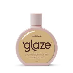 Glaze Super Hair Gloss - Beach Blonde - 6.4 fl oz Blonde Hair Gloss, California Blonde Hair, Glossing Hair, Wow Root Cover Up, California Blonde, Medium Blonde Hair, Root Cover Up, Conditioning Hair, Hair Gloss