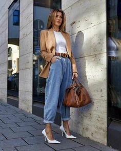 Summer Outfits Women 20s, Elegantes Business Outfit, Bekväma Outfits, Chique Outfit, 여름 스타일, Chique Outfits, Blazer Outfit