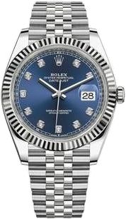 Rolex Datejust, Blue Diamond, Steel Blue, Rolex, Stainless Steel, For Sale, Blue