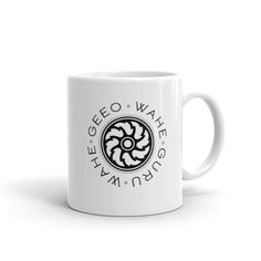 a white coffee mug with the words go see what else is in black on it