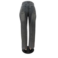 These FZ Women's Vintage Letter Cargo High Waist Stretch Denim Pants are both cute and stylish. Crafted with a high waist and stretch denim material, these pants provide a trendy vintage look while also offering comfortable and flattering fit. Great for any casual or dressy occasion. Material: COTTON Material: POLYESTER Elasticity: Non Stretch Fabric Type: Softener Length: full length Fit Type: regular Style: vintage Decoration: Button Jeans Style: STRAIGHT Waist Type: high Craft of Weaving: TAT Thickness: regular Item Type: JEANS Gender: WOMEN size Bust(CM) Waist(CM) Hip(CM) Sleeve(CM) Length(CM) S / 68 108 / 110 M / 72 112 / 111 L / 78 118 / 112 XL / 84 124 / 113 XXL / 90 130 / 114 XXXL 1.Please strictly follow the size chart to select the size.Do not Select directly accroding to your ha Trendy High Waist Jeans In Washed Black, Trendy High Waist Gray Jeans, Trendy Gray High Waist Jeans, Trendy Full Length Gray Jeans, Trendy Gray Full Length Jeans, Trendy Gray Jeans With Five Pockets, Non-stretch Washed Black Straight Leg Jeans, Trendy Washed Black Straight Leg Flare Jeans, Trendy Non-stretch Washed Black Jeans