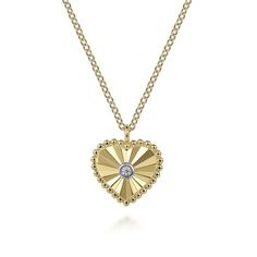 14k Yellow Gold Necklace, Heart Necklace Diamond, Yellow Heart, Heart Pendant Diamond, Diamond Star, Necklace Sizes, Diamond Heart, Heart Pendant Necklace, Purple Amethyst