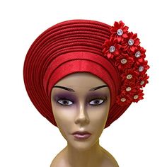 PRICES MAY VARY. 100% Polyester MADE IN CHINA Drawstring closure Hand Wash Only Welcome to our shop.
 
 Item Name :African Gele Headwrap Cap
 
 Items Number:Aghc2021121501
 
 Material:100% Polyester.
 
 Weight: About 0.35 KG.
 
 Color: As shown in the figure,the details shall be subject to the physical goods received.
 
 Ocassion: Perfect for every occasion such as weddings, parties, church activities, engagement parties.
 
 Packaging & Delivery
 Selling Units:Single item
 Single package size: 1 Adjustable Cap Style Headpiece For Party, Adjustable Cap Headpiece For Party, Adjustable Costume Hats And Headpieces For Church, Elegant Headwrap Headband For Gift, Elegant Headwrap Headband Gift, Adjustable Bonnet For Party, Adjustable Mini Cap Hats For Church, Elegant Adjustable Cap Headpiece, Elegant Adjustable Headwrap For Wedding