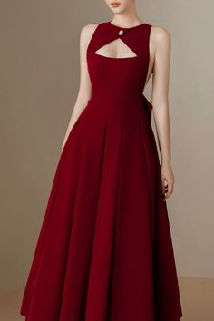 Celine Fit and Flare Pleated Velvet Ankle Length Dress | MEAN BLVD Dramatic Dresses, Classy Gowns, Mean Blvd, Corporate Wear, Velvet Midi Dress, Fantasy Dresses, Everyday Fashion Outfits, Ankle Length Dress, Asian Style