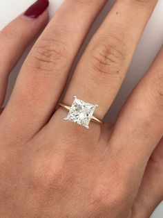 ✦ The Ring Shown in the Picture Holds a Beautiful 3.30 CT Pear Cut CVD Lab Grown Diamond. ✦ Main Stone Details✧ Type: CVD Lab Grown Diamond✧ Shape: Princess Cut✧ Weight: 1.30 CT I 2.30 CT I 3.30 CT ✦ All the CVD Lab Grown Stones are IGI Certified and Certificate will be provided with the order.✦ Ring Details✧ Metal: Gold (10KT, 14KT, 18KT)✧ Metal Tone: Yellow, White, Rose ✦ We promise unparalleled diamond and ring quality—always the best, never compromised Engagement Rings Sale, Traditional Diamond, Wedding Rings Solitaire, Cvd Diamond, Lab Grown Diamonds Engagement, Dream Engagement, Dream Engagement Rings, Princess Cut Diamond, Diamond Simulant