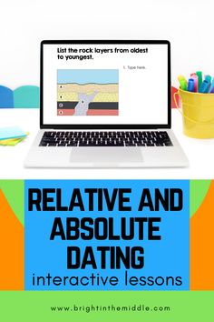 Interactive lessons break content into manageable chunks, helping students retain information. The Age of Rocks and Fossils lesson covers geologists, dating methods, and radioactive dating. If you're focusing on relative dating, the second lesson dives into the Law of Superposition, Original Horizontality, and more. Both lessons include engaging activities like KWL charts, drag-and-drop questions, and vocabulary matching to make learning both interactive and effective!