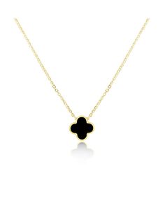 in stock Luxury Black Necklace For Formal Occasions, Elegant Black Onyx Necklace, Black Pendant Necklace For Formal Occasions, Elegant Black Necklace With Black Enamel, Elegant Black Pendant Necklace, Formal Black Onyx Necklace, Minimalist Black Enamel Necklaces, Minimalist Black Necklace For Formal Occasions, Minimalist Black Necklace For Formal Events