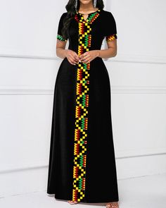 Dress Kitenge African Fashion, African Free Dresses For Women, Free Wear Dresses, Free African Dresses, African Print Outfits For Women, Classy Outfits For Women Over 40, Elegant Dresses For Women Fashion, Latest African Fashion Dresses Beautiful, African Dresses For Women Classy Kitenge