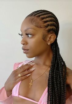 Cornrows Beads Black Women, Rice And Beans Hairstyle, Straight Back Braids Cornrows Hairstyles With Designs, Haircuts For Black Woman, 8 Feed In Braids, Straightback Cornrows Braids, Cornrow Hairstyles For Natural Hair, Feed In Braids Cornrows, Cornrow Hairstyles For Kids