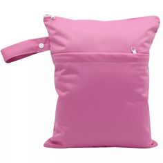 Cute Pink Waterproof Wet-Bag Bag For Wet Clothes, Functional Pink Pouch Bag, Pink Bag With Zipper Pouch For Everyday Use, Pink Everyday Diaper Bag With Removable Pouch, Everyday Pink Diaper Bag With Removable Pouch, Everyday Pink Diaper Bag With Zipper Closure, Pink Diaper Bag With Removable Pouch, Pink Rectangular Diaper Bag With Zipper Closure, Pink Diaper Bag With Zipper Closure