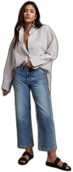 Your Shoes, Cropped Jeans, The Earth, Banana Republic, Wide Leg, Organic Cotton, Wonder, High Waisted, Collage