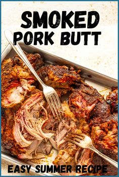 Discover the perfect smoked pork butt recipe. Cooked low and slow, this pork shoulder recipe guarantees tender, fall-apart meat that's bursting with flavor. Ideal for pulled pork or serving as a main dish at your next cookout. Get the recipe and start smoking today!