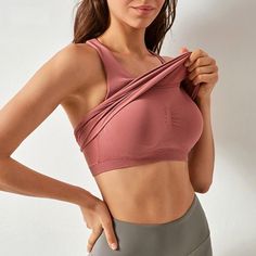 Padded Yoga Crop Tops For Women Price: 41.00 & FREE Shipping Worldwide #activewomen #activewearsets #workoutsets #workoutclothing #fitnessclothing #fitnesswears #boutiquefitness #wakeupandworkout #workoutapparel #womensfitnessapparel #buynow #womenssportswear #womensgymwear #womenstanktops #sportstanktops #womensgymtanktops #women Yoga Tops For Women, Happiness Checklist, Crop Tops For Women, Summer Knit Tops, Yoga Crop Tops, 80 Fashion, Sports Clothes, Fitness Top, Gym Tank Tops