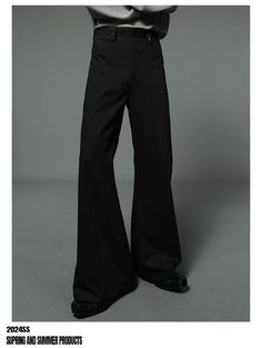 Solid Color Fitted Dress Pants, Fitted Solid Color Dress Trousers, Chic Slim Fit Bottoms For Summer, Wide Leg Slim Fit Dress Pants With Pockets, Slim Fit Wide Leg Dress Pants With Pockets, Black Slim Fit Wide Leg Bottoms, Slim Fit Wide Leg Bottoms For Business Casual, Elegant Solid Color Pants For Night Out, Tailored Full Length Cotton Wide Leg Pants