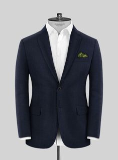 Make a distinguished impression with our Loro Piana Anival Wool Silk Suit. Made from a soft wool, silk, and linen blend, this suit offers style and elegance to match. The iconic plaids, combined with blue cloth, incorporate a hint of elastane for added comfort. You'll receive compliments from everyone when you wear this suit to your next wedding reception or sophisticated evening event. 
  A marriage of elegance and comfort, Loro Piana fabrics are made using the highest quality raw materials in Fancy Jackets, Silk Suit, Silk Jacket, Formal Suits, Loro Piana, Raw Material, Soft Wool, Jacket Buttons, Black Button