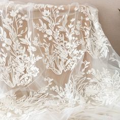 1 Yard Wedding Lace Tulle Embroidery Floral Off-White Drape Lace Fabric for Bridal Gown Dress Train Wedding Veils * Width is about 140cm , price is for one yard, more buying will be cut as one piece . * Gorgeous for wedding gown, haute coutures design, or lace veils , flower girl clothes my shop link: http://www.etsy.com/shop/lacetime ------------------------------------------------------ ---------------------------------------------------------------- ------------------------------------------- Wedding Gown With Floral Embroidery And Tulle Material, Floral Embroidered Tulle Gown For Wedding, Organza Wedding Gown With Floral Embroidery, Wedding Gown With Floral Embroidery In Organza, Wedding Organza Gown With Floral Embroidery, Floral Applique Organza Gown For Wedding, Organza Gown With Floral Applique For Wedding, White Organza Dress For Mother Of The Bride, Wedding Gown With Intricate Embroidery And Tulle