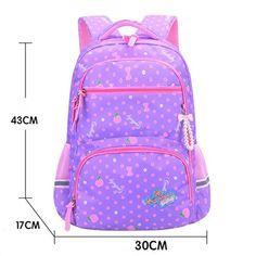 Brand Name: YK-LeikOrigin: CN(Origin)Main Material: NylonClosure Type: zipperType: BackpackItem Weight: 0.75kgMaterial Composition: nylonItem Height: 43cmPattern Type: DotModel Number: 305Gender: GirlsItem Width: 17cmItem Length: 30cmItem Type: School Bags Large Capacity Purple Bag For Back To School, Back To School Large Capacity Purple Bag, Purple Large Capacity Backpack For School, Large Capacity Purple Backpack For School, Purple Student Bags With Zipper Closure, Student Purple Bag With Zipper Closure, Purple Large Capacity Backpack For Study, Purple Student Bag For Back To School, Purple Student Bags For Back To School